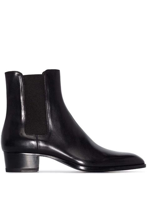 ysl chelsea boots men|wyatt 40 chelsea boots.